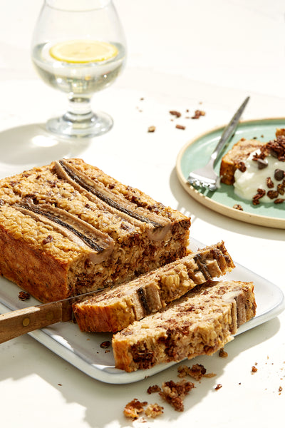 Banana and oat bread