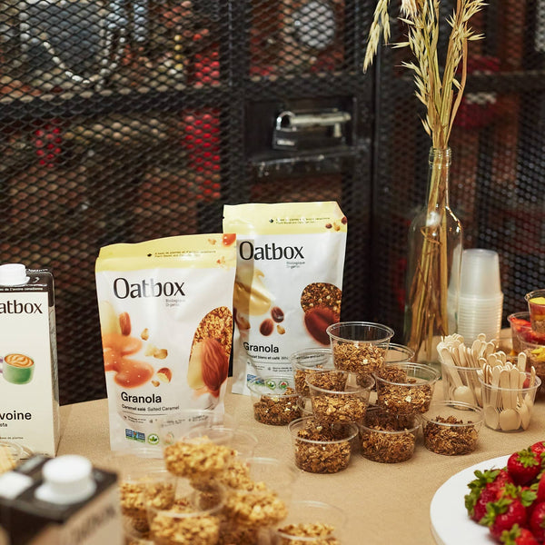 Oatbox products at the ExtraOATdinary Event