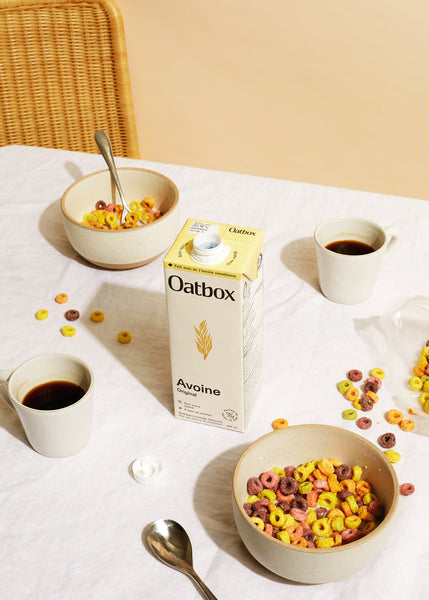 Original oat beverage for breakfast