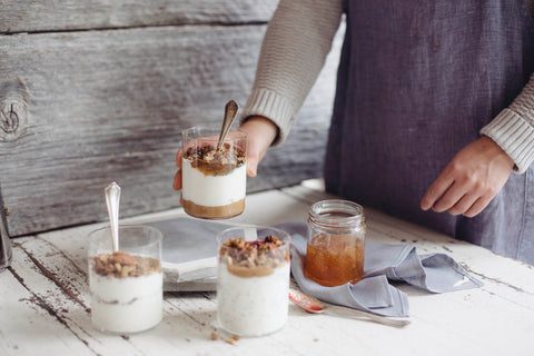 Chia and Peanut Butter Parfait