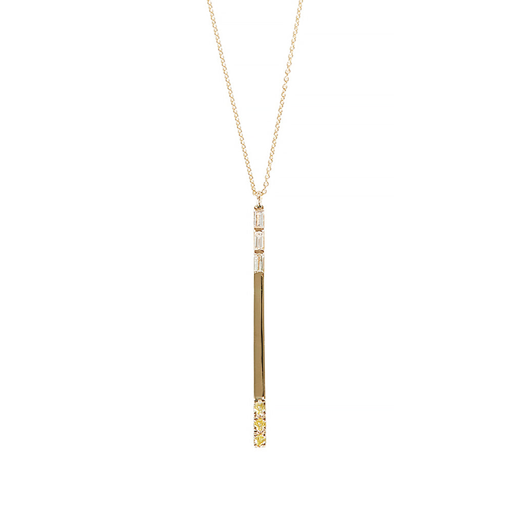 Champagne Y-Shaped Necklace
