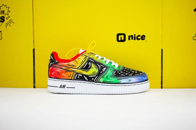 air force 1 low rainbow