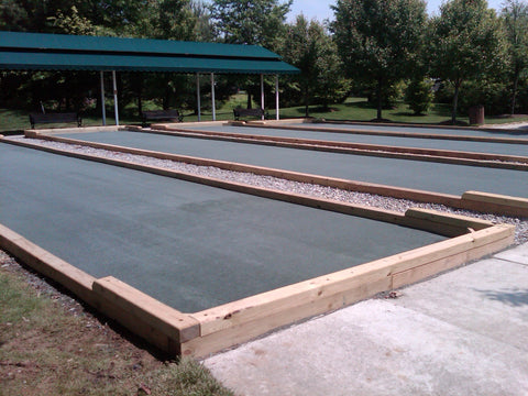 Har-Tru bocce courts