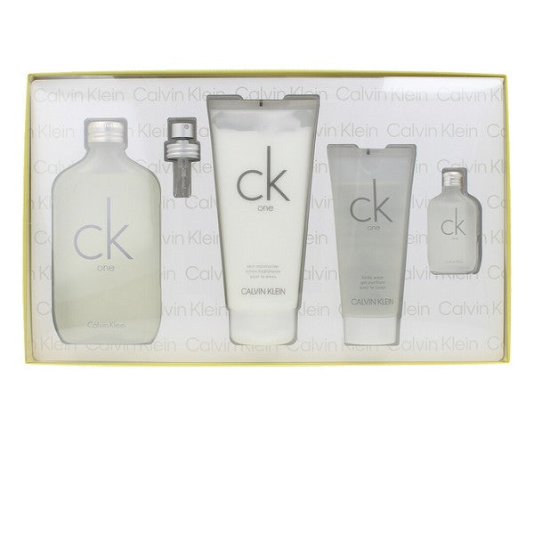 CK ONE coffret 4 pz