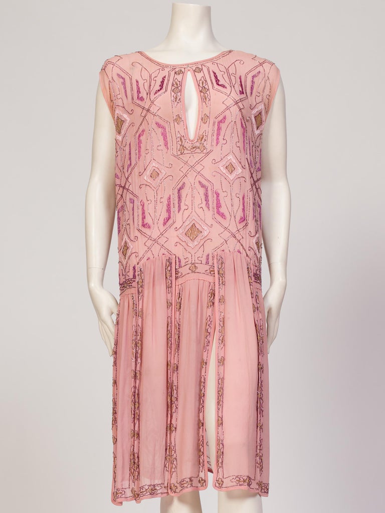 sheer flapper dress