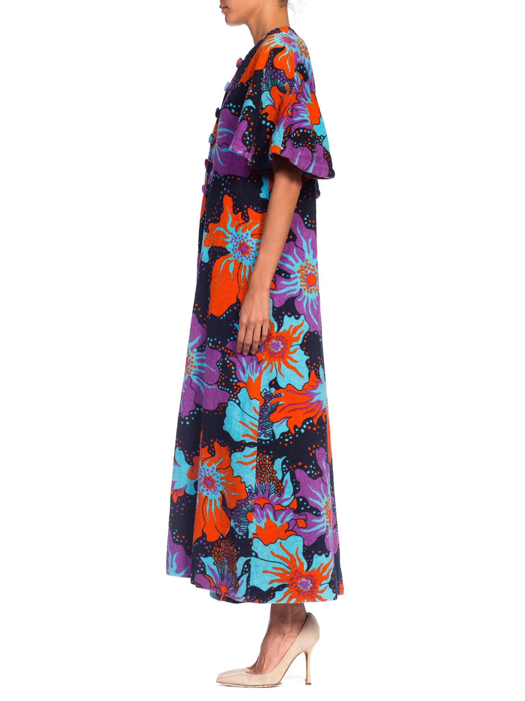 terry cloth maxi dress