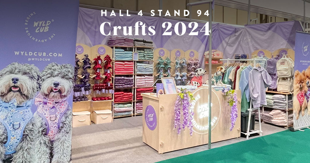 Crufts-2024-dog-show-wyld-cub-harness-collar-lead-best-in-show-pedigree-scufts-event-uk