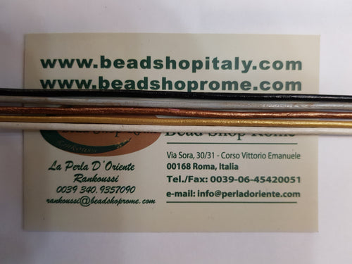 Leather String 3 mm. – BeadShopRome