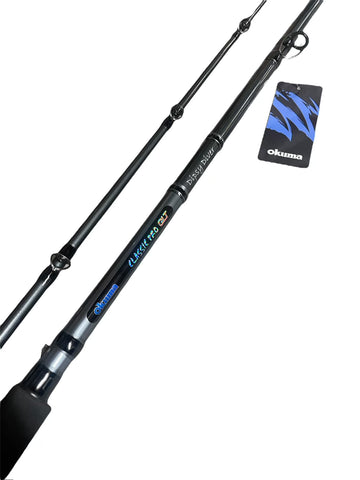 COMBO: OKUMA 8'6 M CLASSIC PRO GLT DOWNRIGGER ROD / OKUMA