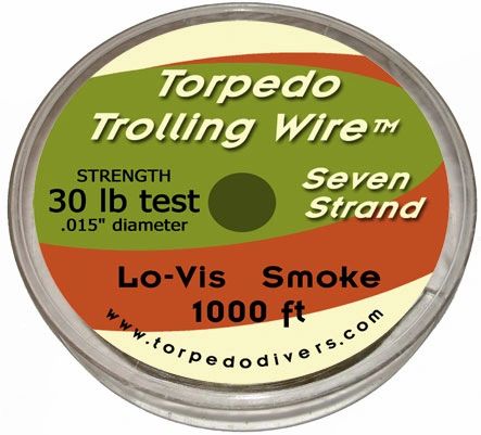 TORPEDO TROLLING WIRE 19 STRAND 1000 FT – Grimsby Tackle