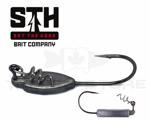 SET THE HOOK FLATTY JIG 1/4OZ – Grimsby Tackle