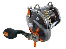 Okuma Cold Water HI Speed Line Counter Trolling Reel CW 453DS Pre-spooled  With 30# Copper