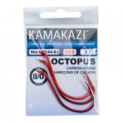 Kamakazi Red Circle Hooks #2/0 6/PK - Stony Tackle Shack