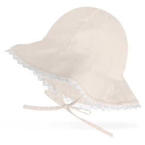 Lace Trim Sun Hat  Lace Trim Sun Hat Lace Trim Sun Hat-Nude - Designs By ELS 