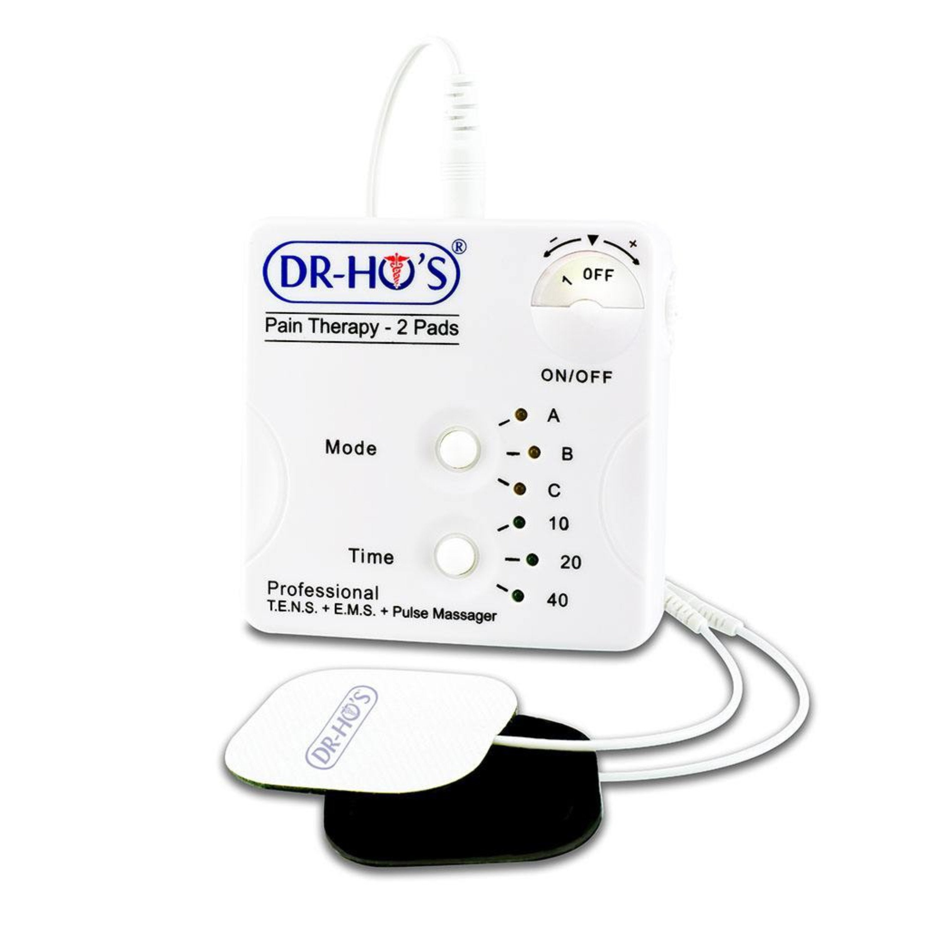 DR-HO'S Neck Pain Pro Ultimate Package - Tens Therapy, EMS Therapy and DR-HO'S Proprietary Amp - Helps Temporarily Relieve Neck and Shoulder Pain