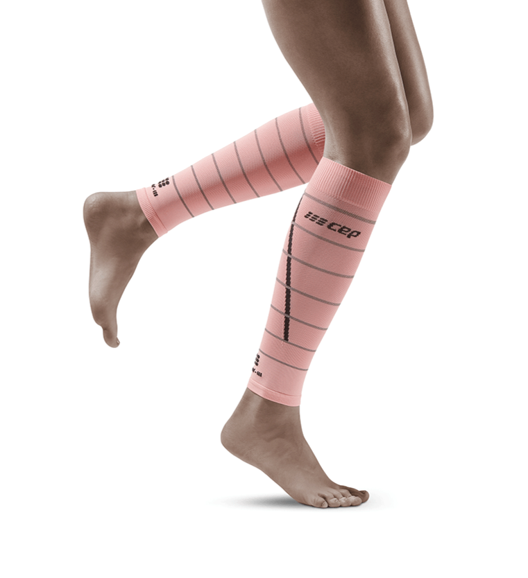 Calf Compression Sleeves for Men and Women (for Sports, X-Large Pink (One  Pair)