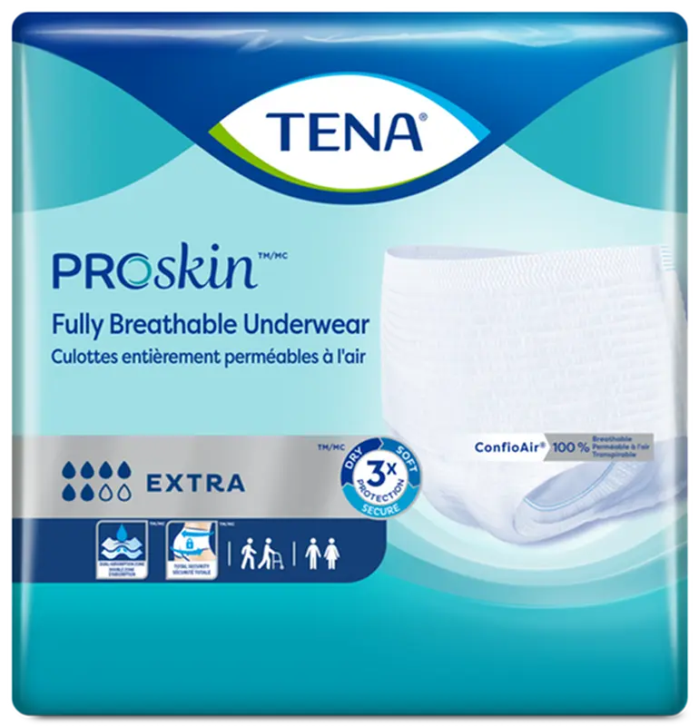 TENA® Overnight™ Super Protective Incontinence Underwear, Overnight Ab