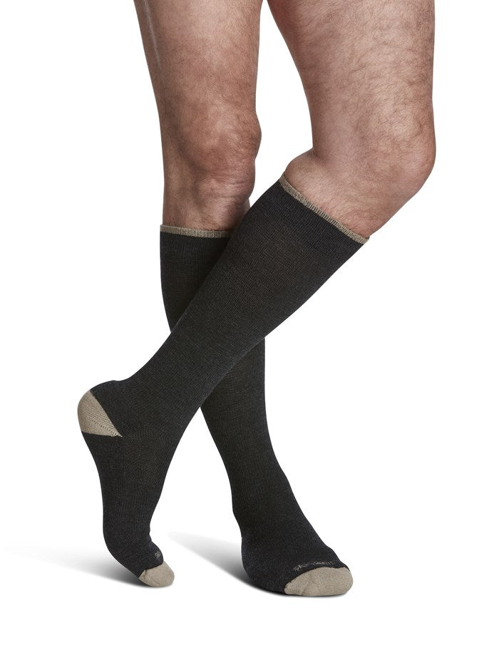 Mens Ultralight Compression Socks Knee High 20-30mmHg