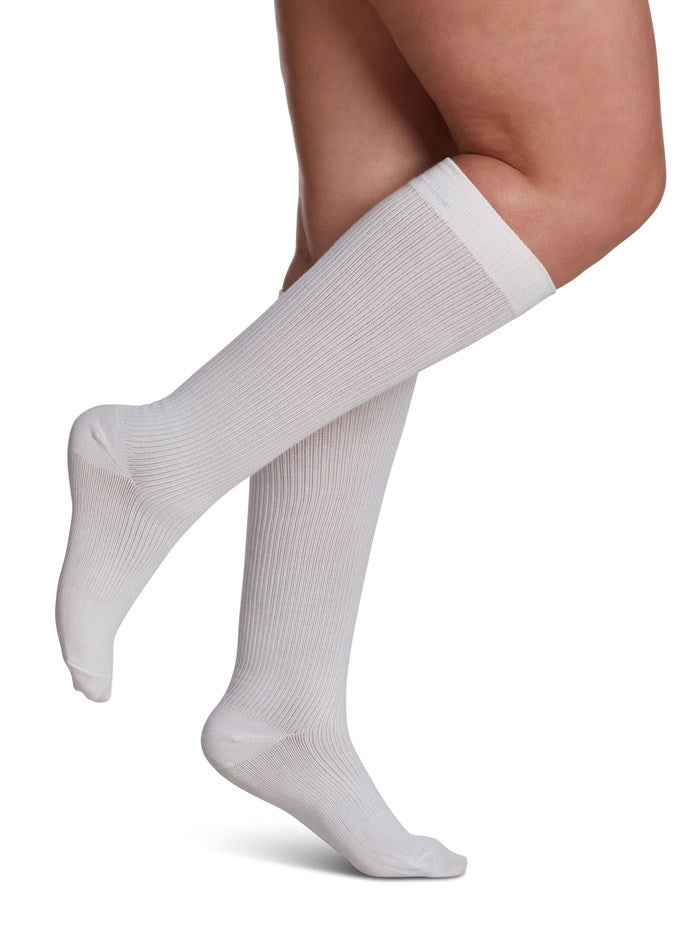 Womens Reflective Compression Calf Sleeves 20-30mmHg