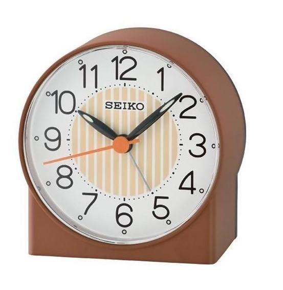 Seiko Brown Desk Alarm Clock QHE136B – Gadgetize