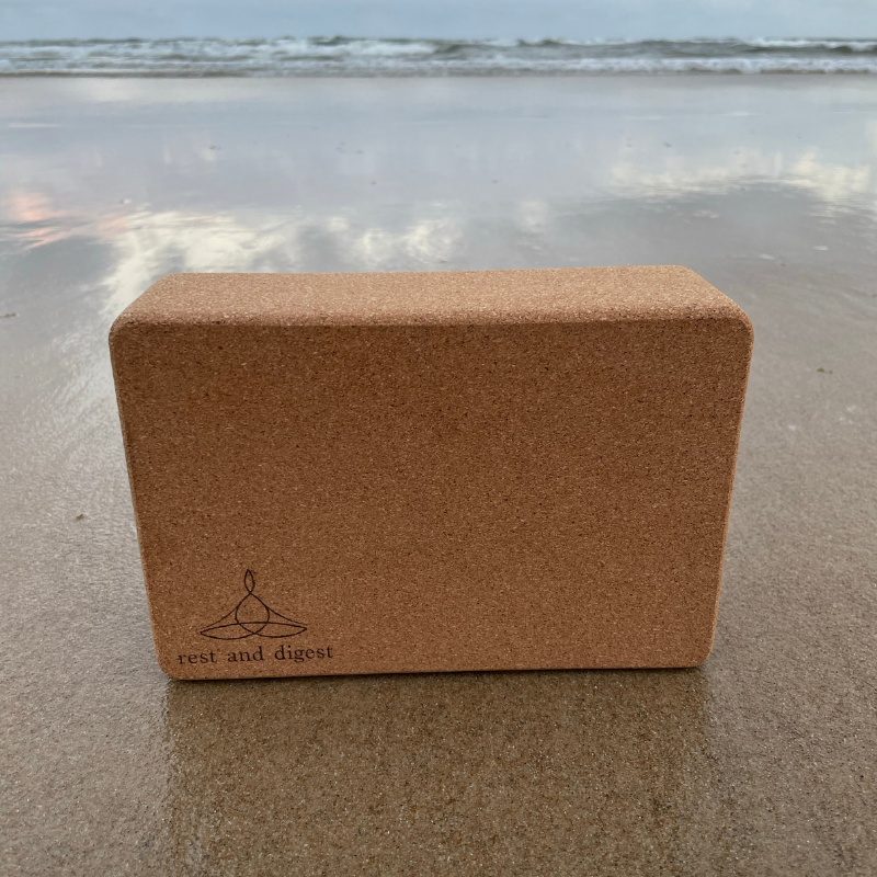 Our Cork Yoga Block are ethically produced in Portugal - Samarali