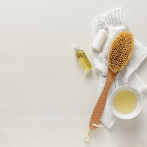 dry body brushing for wellbeing