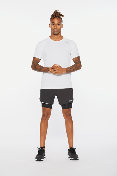 Aero Tee Mens White – 2XU SG