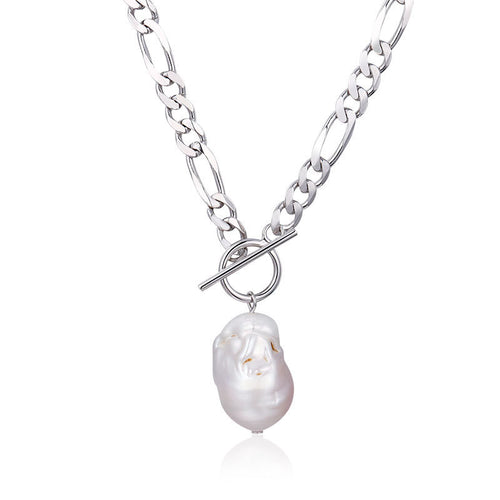 Baroque Effortless Pearl Rare Necklace