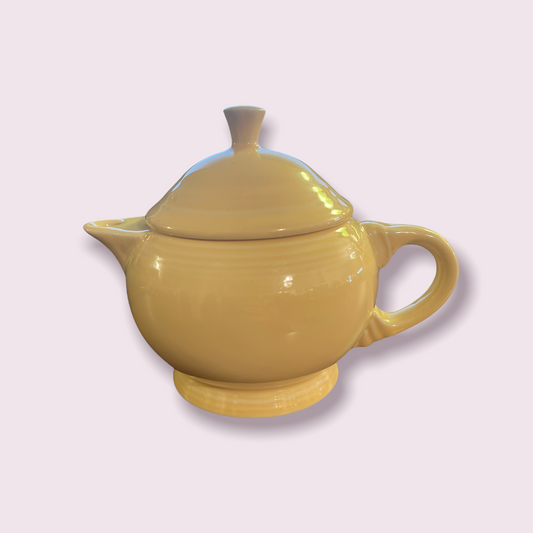 Thermal Teapot Yellow 650ML Decorated Peach Spring 25100944 - AliExpress