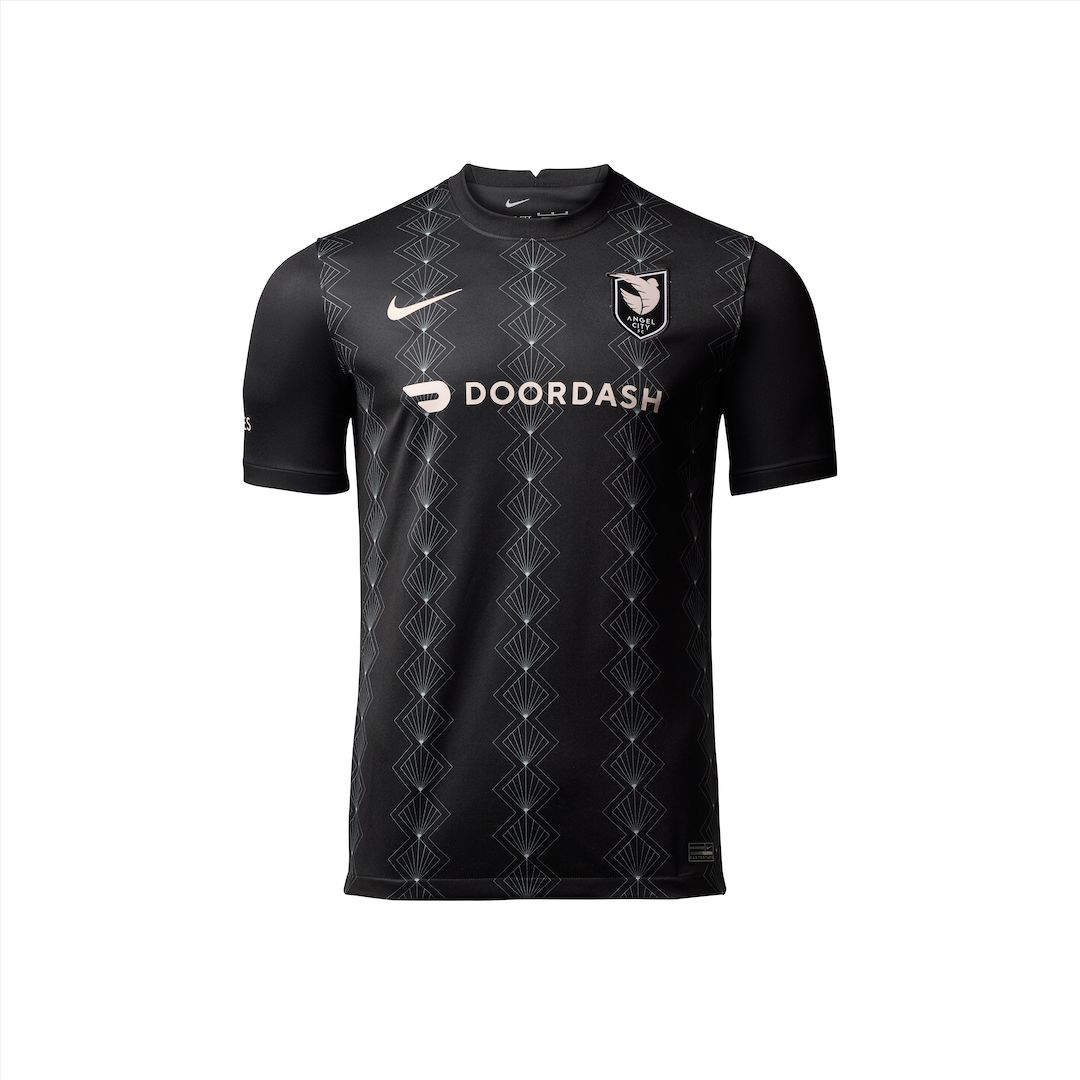 Nike Angel City FC '22 Home Replica Jersey, Men's, Small, Black