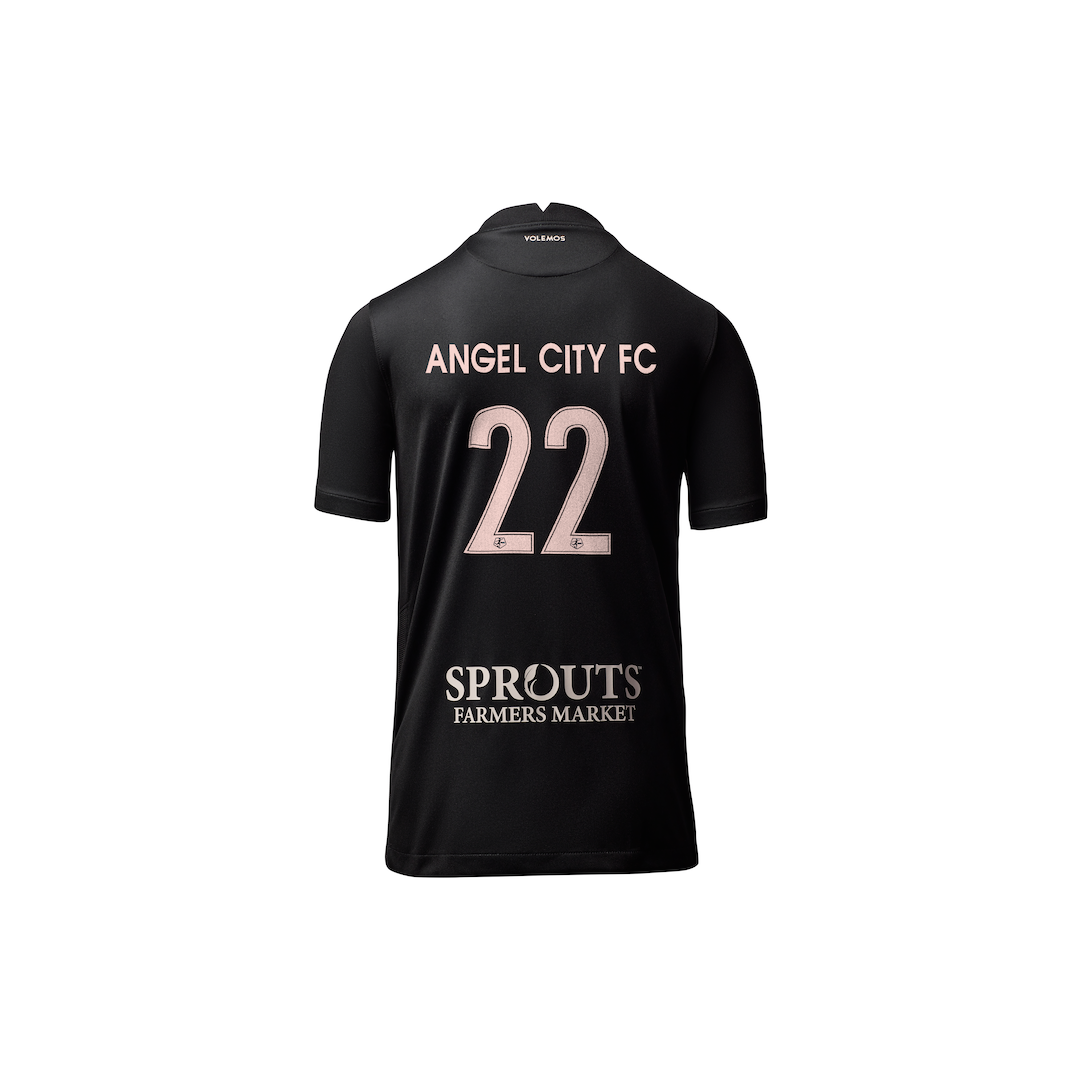 Nike Angel City FC '22 Home Replica Jersey, Men's, Small, Black