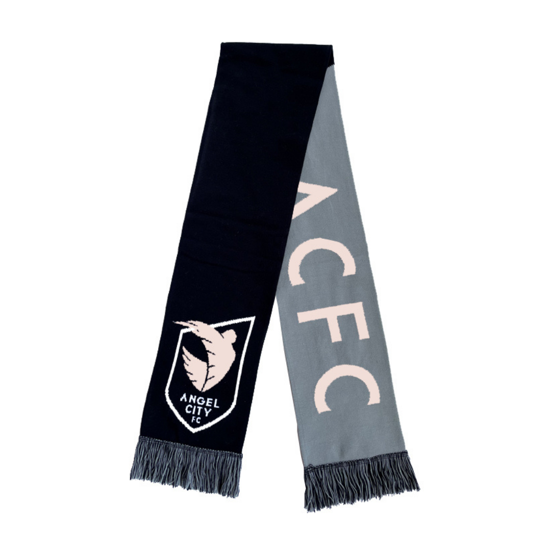 Angel City FC Classic Crest Woven Scarf