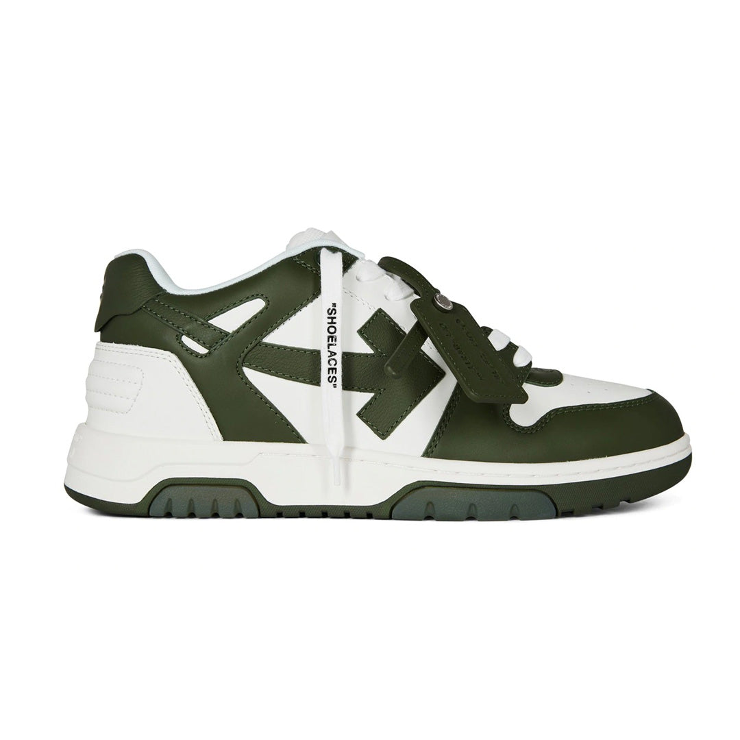 OFF-WHITE Out Of Office Low Black Green Fluo