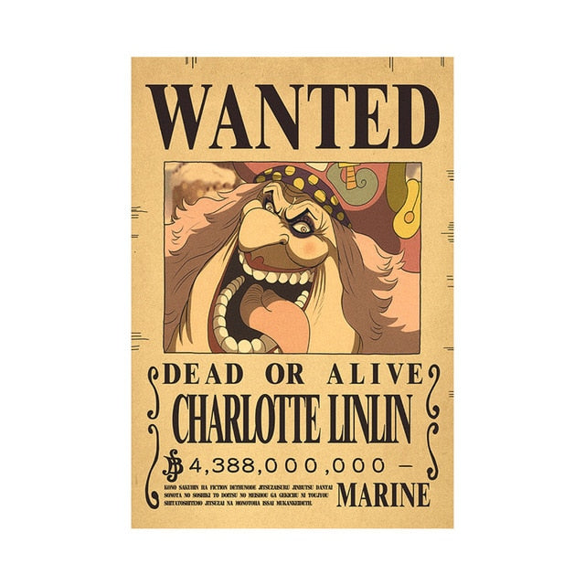 One Piece  Bounty Wanted Posters