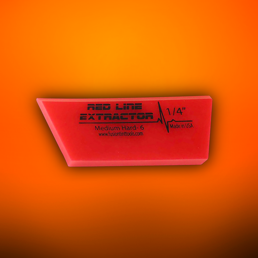 5” RED LINE EXTRACTOR 3/8 THICK SINGLE BEVEL SQUEEGEE BLADE