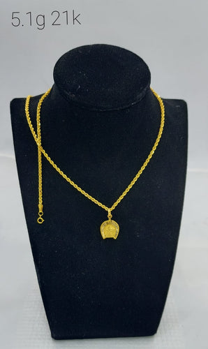 Gold Best Sophisticated Non Fading Men's Gold Necklace From Saudi Arabia  For Arabian Money Men