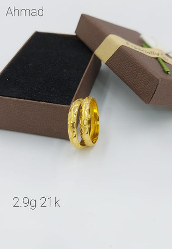 NajahGold - Saudi gold 18K Wedding Ring 💍 18K Couple