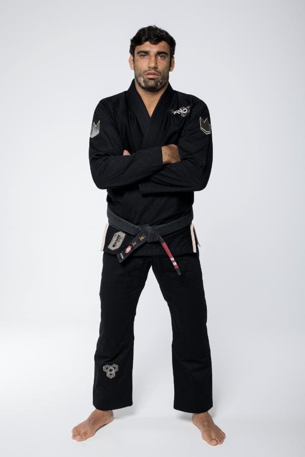 Kimono BJJ (Gi) Kingz The One- Negro- CINTURON BLANCO INCLUIDO