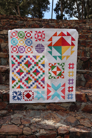 Moda Bakeoff Quilt Sampler - Vernal Sew Simply Stitched Retreat