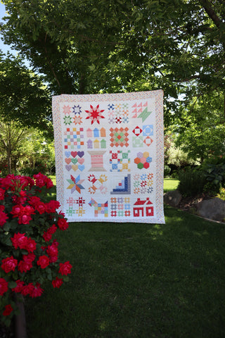 Mystery Saturday Sampler Finished Quilt 2022