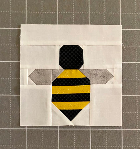 July 2020 Row Quilt - Bee Blocks