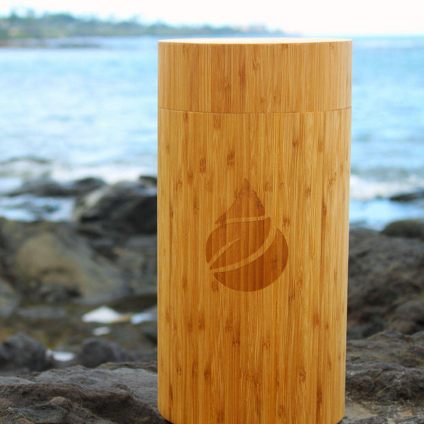 Living Urn | Product image of eco water burial urn. Environmentally friendly urns for pets and people.