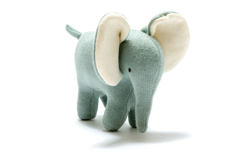 teal elephant stuffed animal