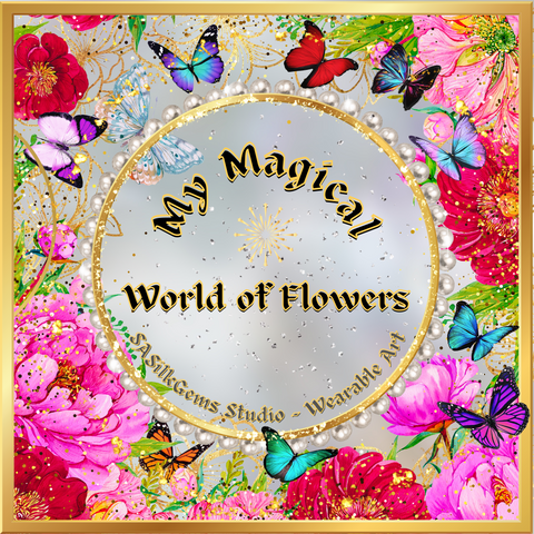 My Magical World of Flowers- Cover