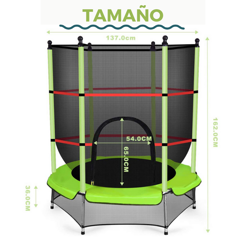 Tamaño trampolin