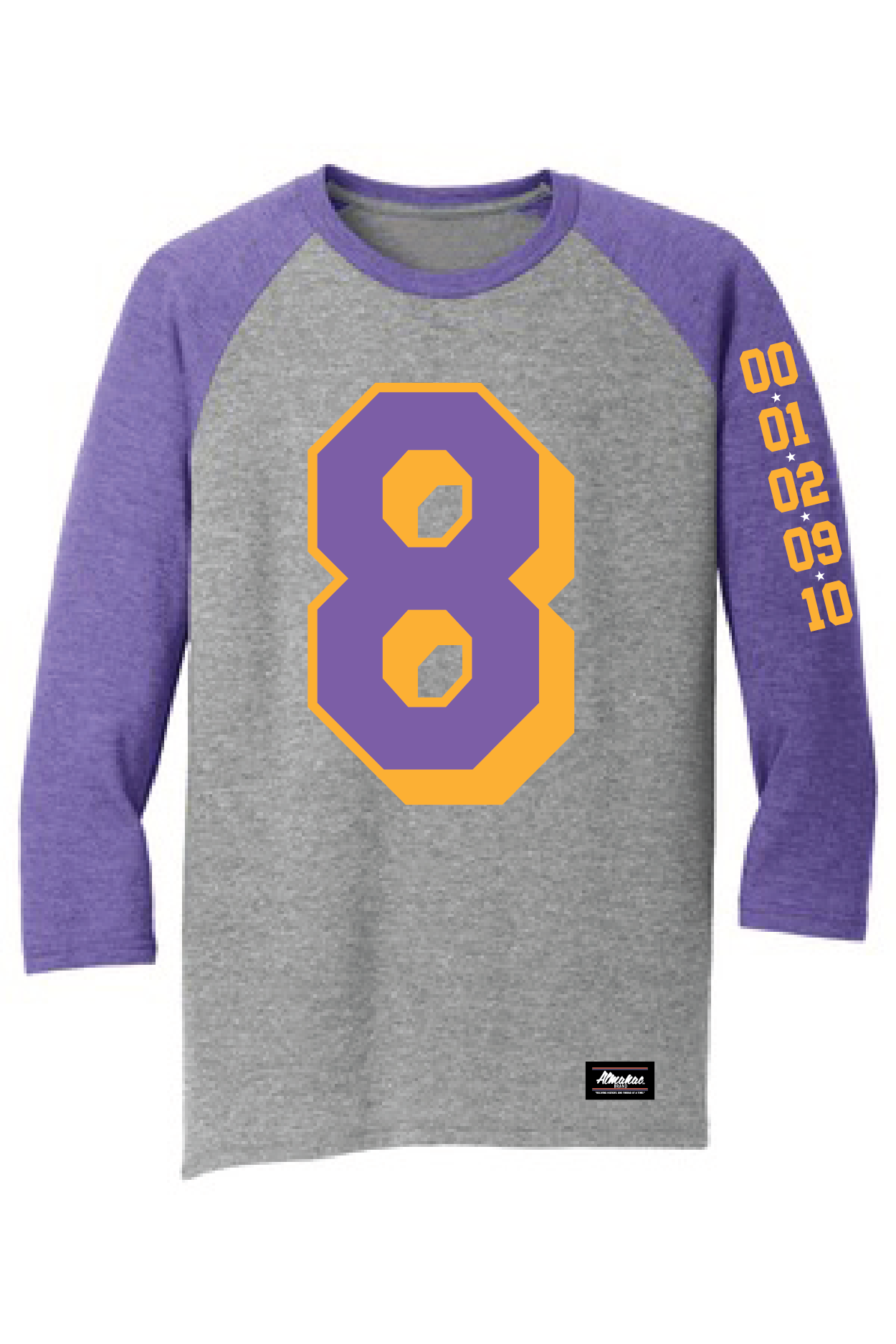 KOBE #8 Baseball Shirt