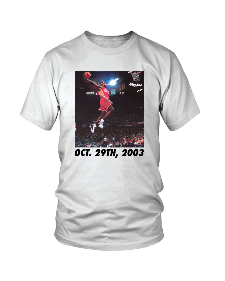 Lebron Oct 29 2003 Tee