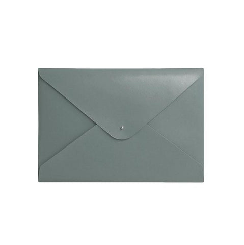 Paperthinks Recycled Leather DocumentFolder Navy Blue | Paperthinks.us