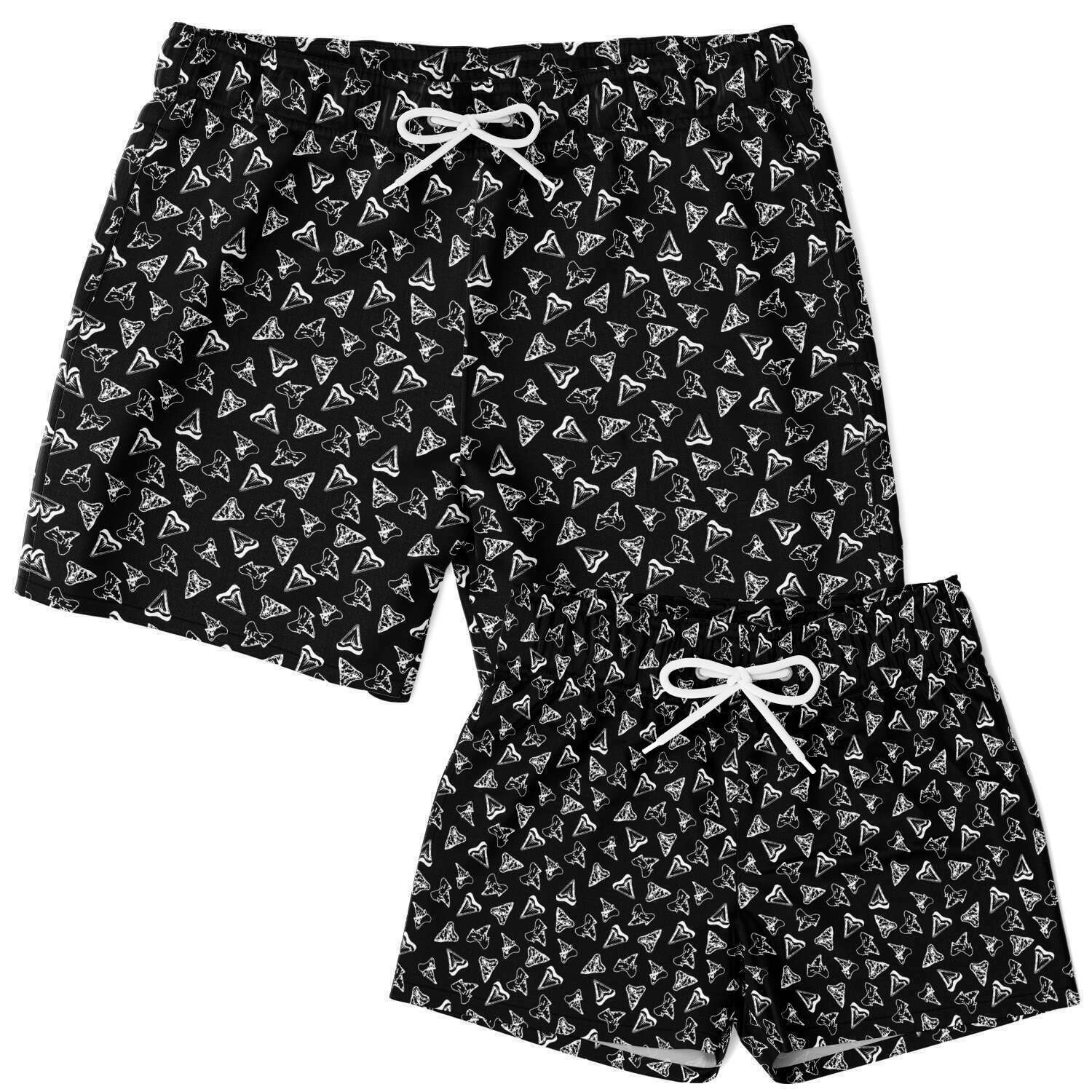 DAD & SON MATCHING SHARK TOOTH BATHING SUIT - FREE SHIPPING!