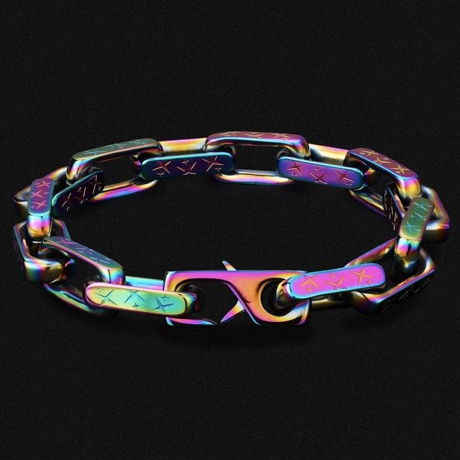 Louis Vuitton Chain Bracelet Monogram Rainbow